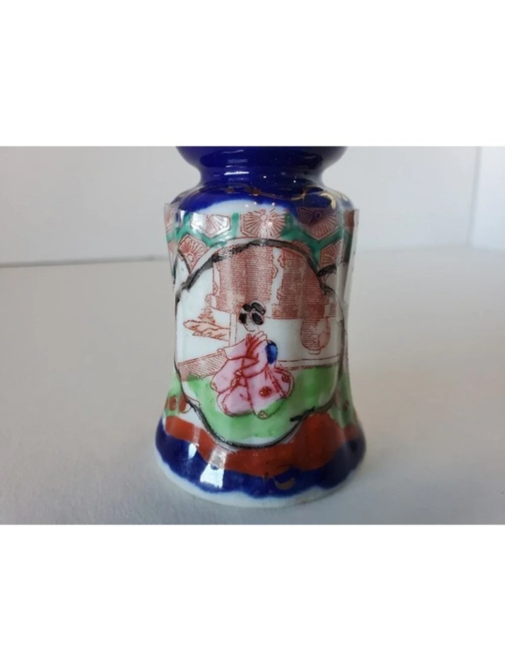 Vintage Porcelain Japanese Geisha Girl Salt Pepper Shakers